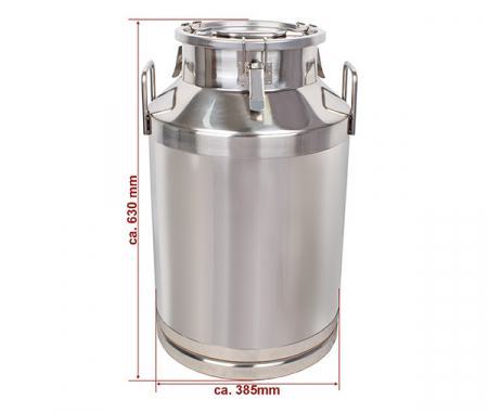 Bidon inox lapte,miere,ulei si alte produse alimentare 60 litri BMK-60 [1]