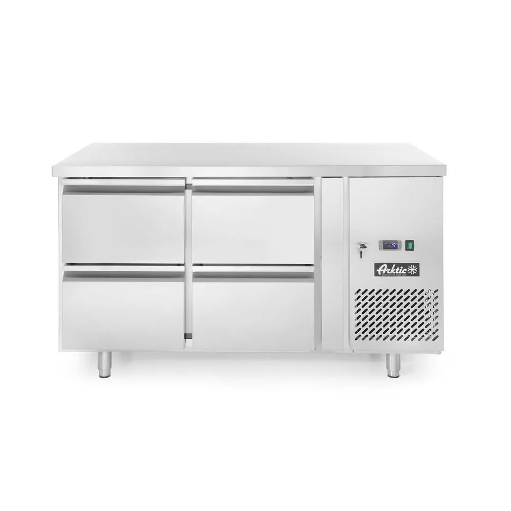 Echipamente Frigorifice - Blat frigorific 4 sertare, 136x70cm, inox, -2/+8°C