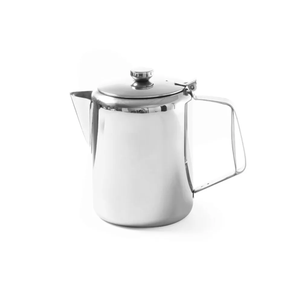 Autoservire - Cafetiera/Ceainic din inox cu capac, 0.3 litri, 74x123 mm