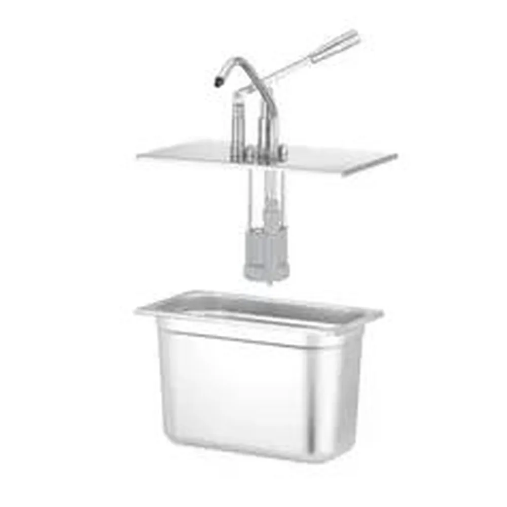 Capac dozator GN 1/3, inox, 330x180mm, portie 35 ml [1]