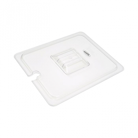 Capac gastronorm 1/2 gn policarbonat transparent cu decupaj polonic [2]