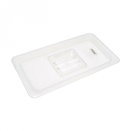 Capac gastronorm 1/3 gn policarbonat transparent, rezistent la impact [1]