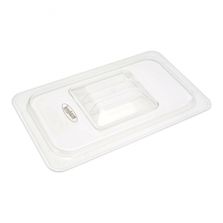 Capac gastronorm 1/4 gn policarbonat transparent, rezistent la impact [1]