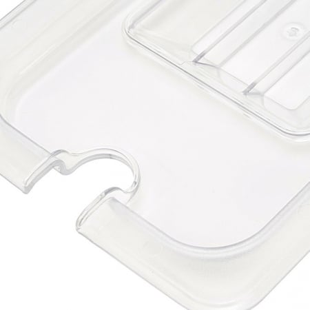 Capac gastronorm 1/6 gn policarbonat transparent cu decupaj polonic [1]