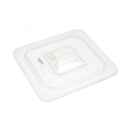 Capac gastronorm 1/6 gn policarbonat transparent, rezistent la impact [1]