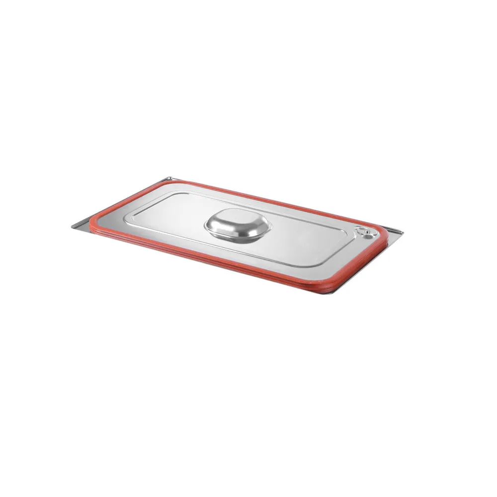 Cuve inox - Capac Gastronorm banda siliconata GN 1/6, inox, Profi Line