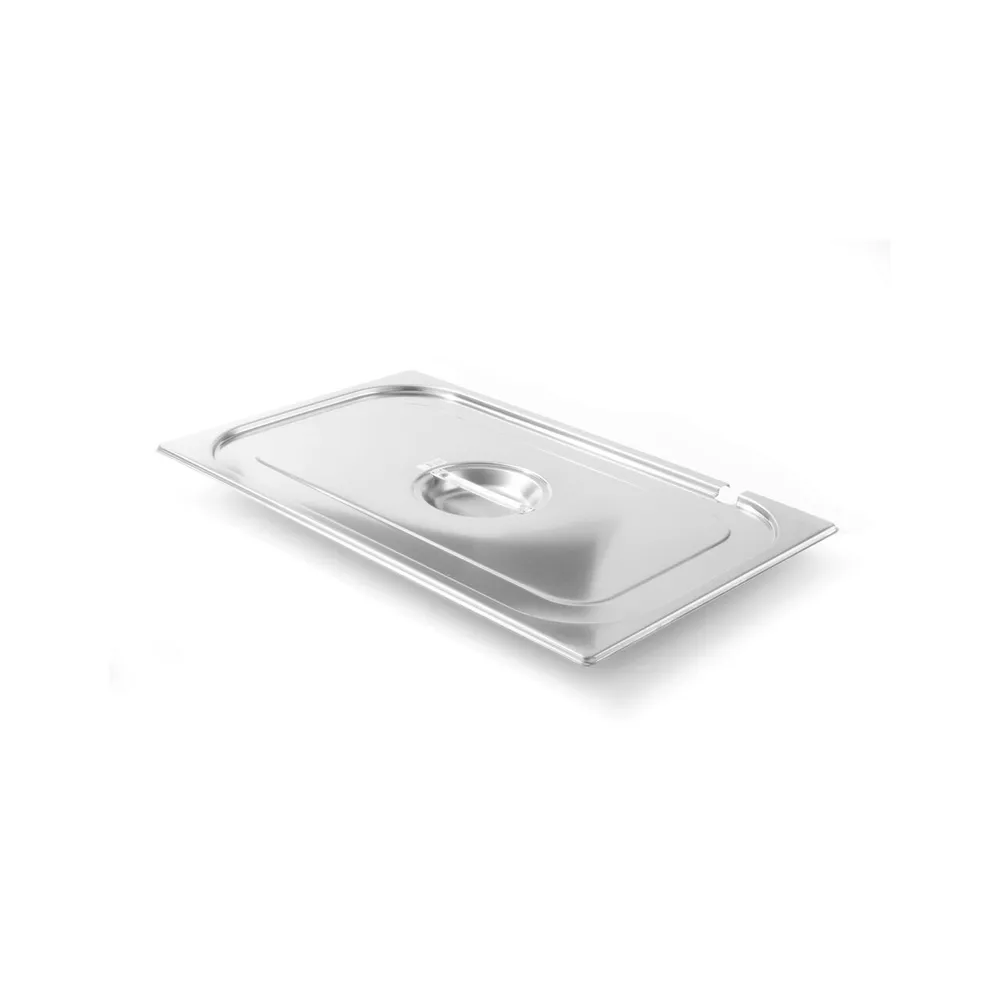 Cuve inox - Capac Gastronorm fara orificiu GN 1/3, inox, 325x176 mm