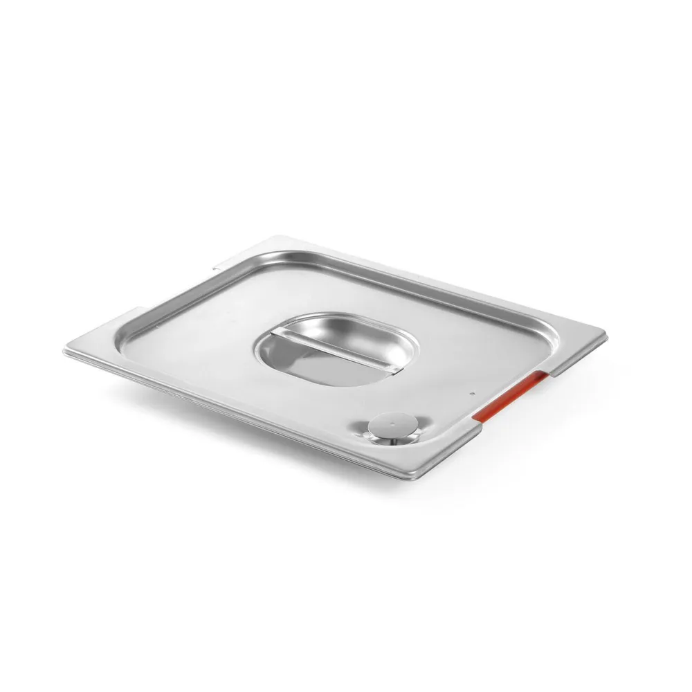 Cuve inox - Capac GN 1/2, inox, margine silicon, locas pentru maner