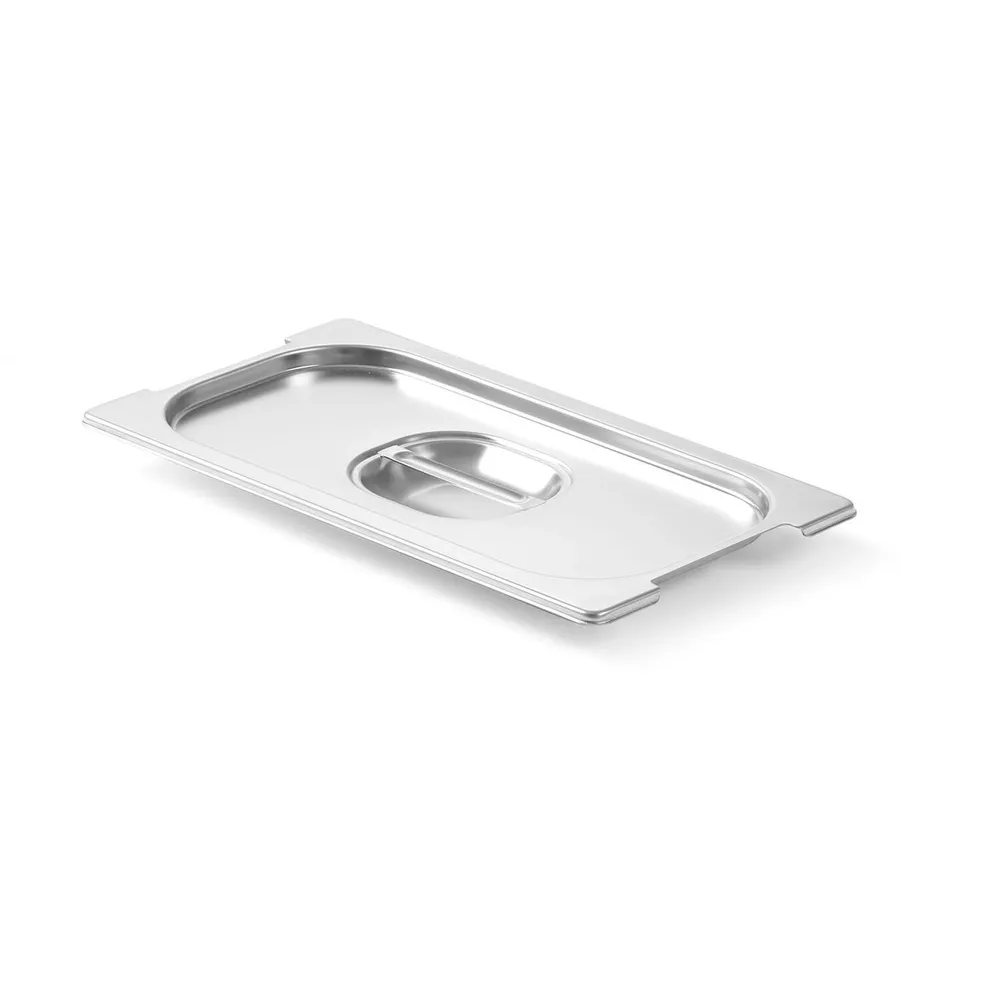 Cuve inox - Capac GN 1/3, inox, locas pentru maner, 325x176 mm