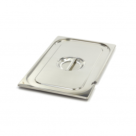 Capac inox cu fantă pentru lingură servire GN 1/1