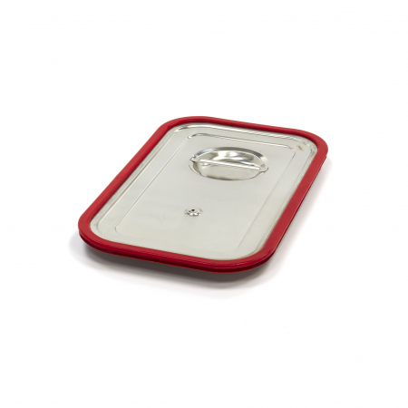 Capac inox cu garnitura de silicon GN 1/1