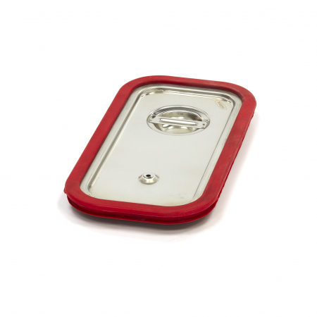 Tavi gastronomice inox - Capac inox cu garnitura de silicon GN 1/3