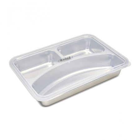 Capac pentru farfurie 3 compartimente plastic, compatibil cu masina de spalat vase [1]
