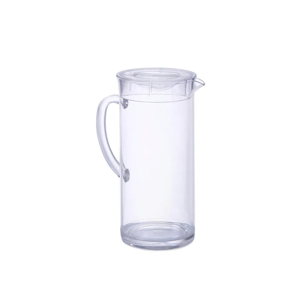 Articole de masa - Carafa de suc 2 L, plastic transparent SAN, 12x25 cm