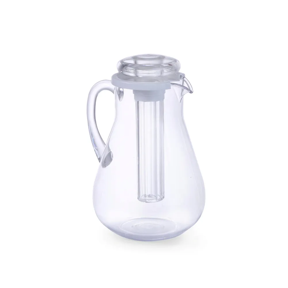 Carafa suc 3 L, cu tub pentru gheata si capac, 150x290mm [1]