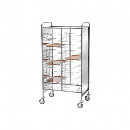 Mobilier inox - Carucior 20 tavi universal din inox, 950x620x1750(h) mm, CA1465PI