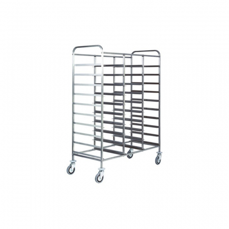 Mobilier inox - Carucior 30 tavi GN 1/1, 1100x620x1750(h) mm, CA1470