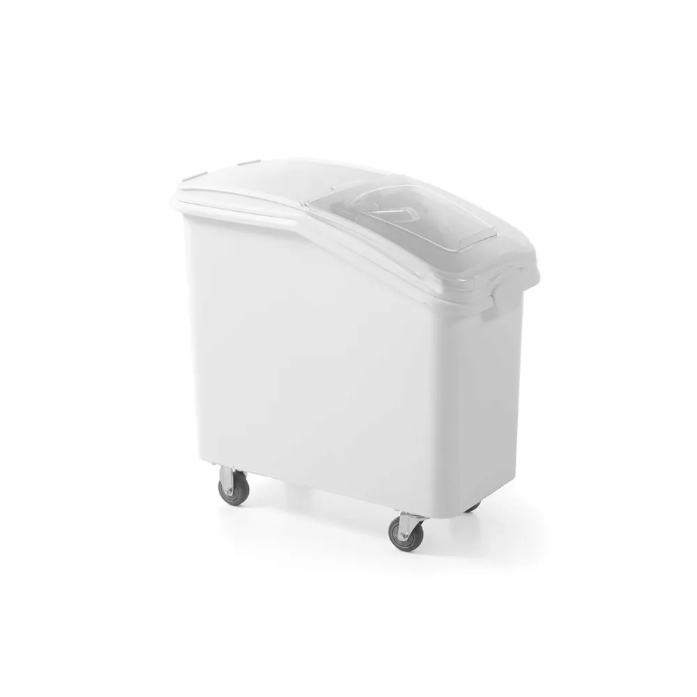 Cutii termoizolante - Carucior alimente uscate, 98 l, 394x749x711 mm, cu capac si roti