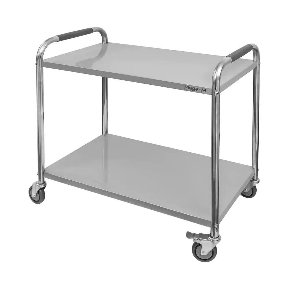 Autoservire - Carucior chelneri 2 rafturi 90x50x90cm