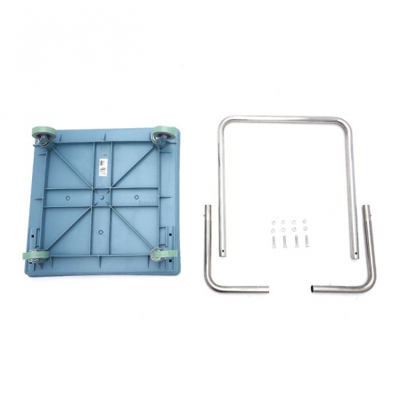 Carucior cosuri masina de spalat, 54 x 60 cm, inox, capacitate 60 kg [1]