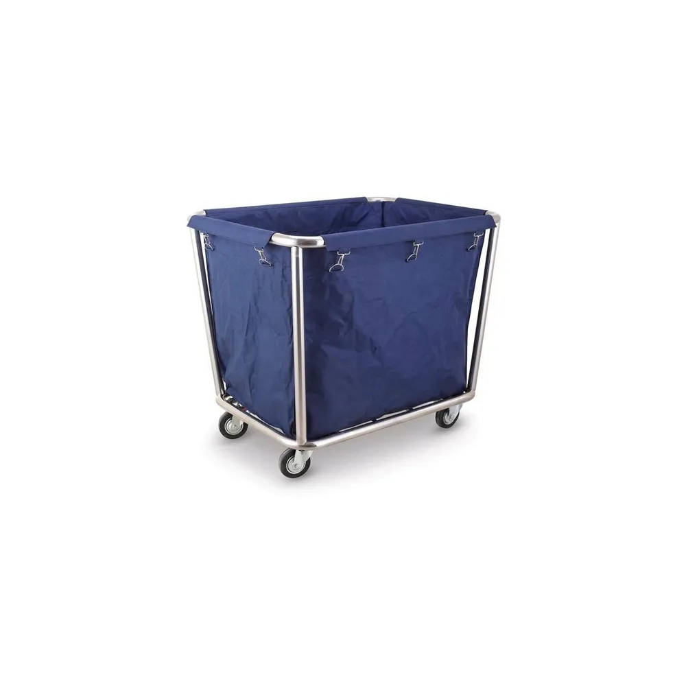 Carucioare menaj - Carucior de rufe hotel, inox, 900x650x850 mm
