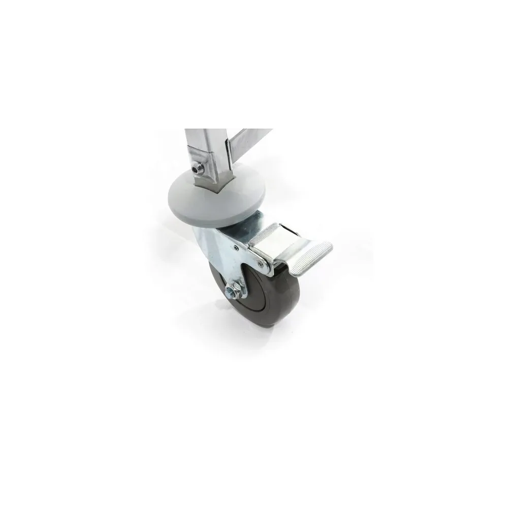 Carucior de servire 4 rafturi, inox, 91x59x126 cm [1]