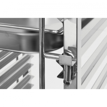 Carucior debarasare inox 15 tavi GN1/1 [3]