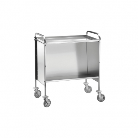 Mobilier inox - Carucior pentru farfurii din inox 200 farfurii, 910x570x1010(h) mm, CP1441C