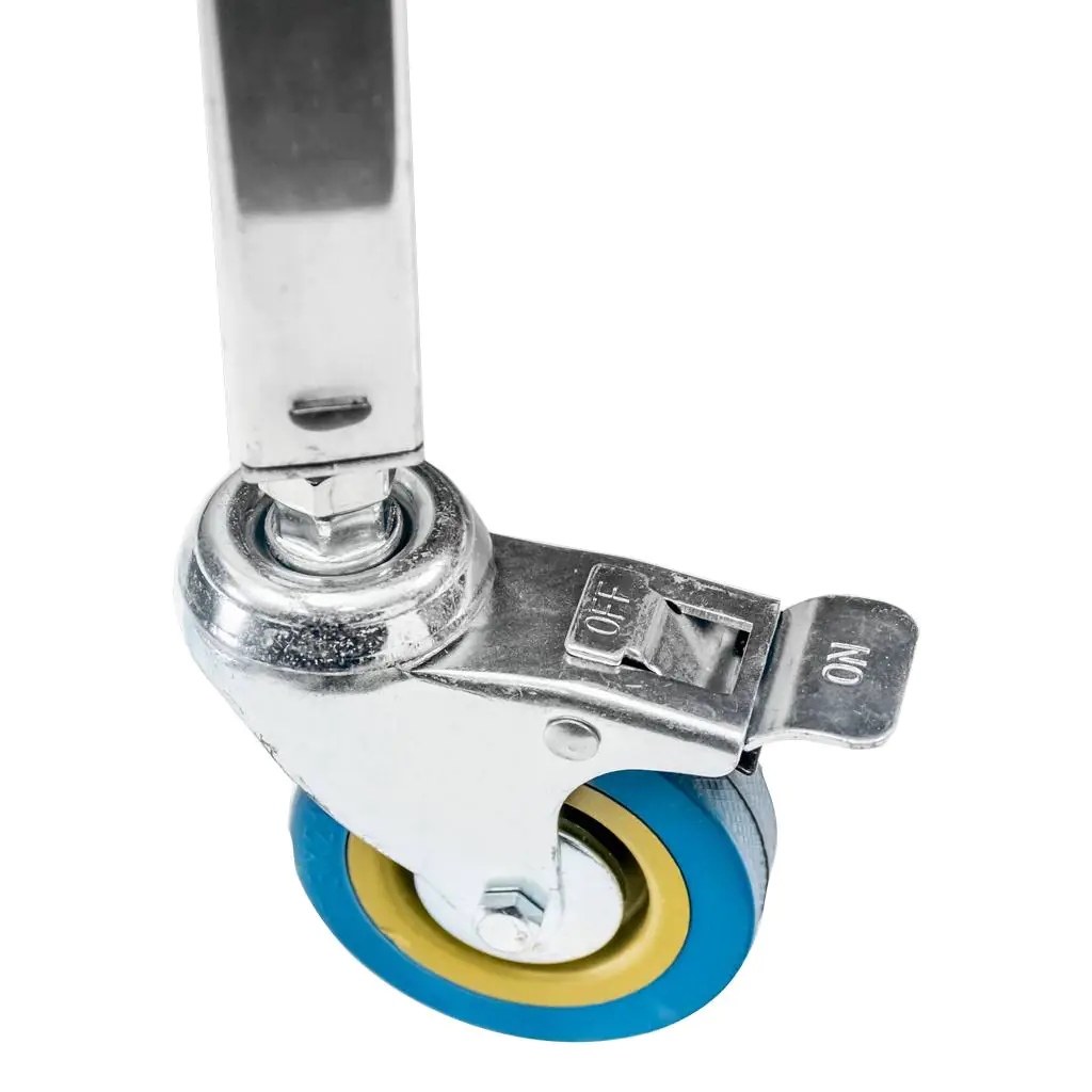 Carucior rufe cu 2 saci 90x60x102cm, inox [7]