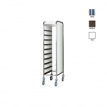 Carucioare tavi - Carucior tavi 10 x GN 1/1, 380x620x1750(h) mm, CA1450PI