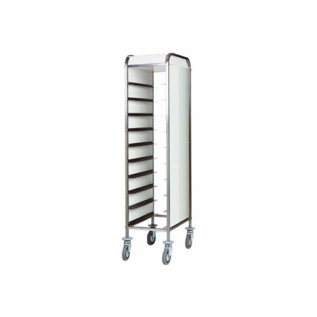 Mobilier inox - Carucior tavi 10 x GN 1/1, 380x620x1750(h) mm, CA1451R