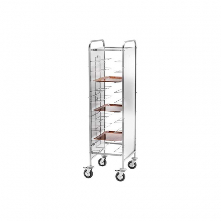 Mobilier inox - Carucior tavi 10 x GN 1/1 universal, , 520x620x1750(h) mm, CA1455P