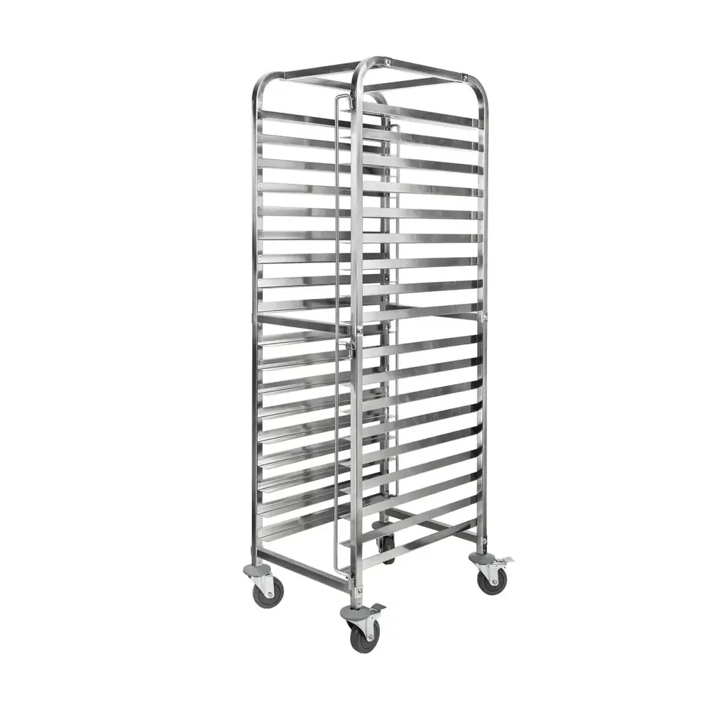 Mobilier inox - Carucior tavi inox 62x47x174cm