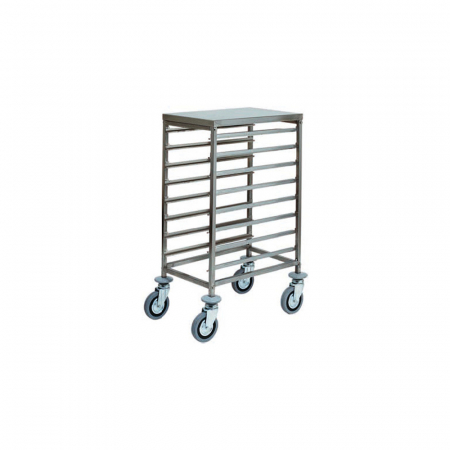 Mobilier inox - Carucior transport tavi, 8 x GN1/1, 450x660x940(h) mm, CA1478