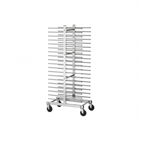 Mobilier inox - Carucior universal pentru transport 40 tavi, 510x800x1770(h) mm, CA1480D