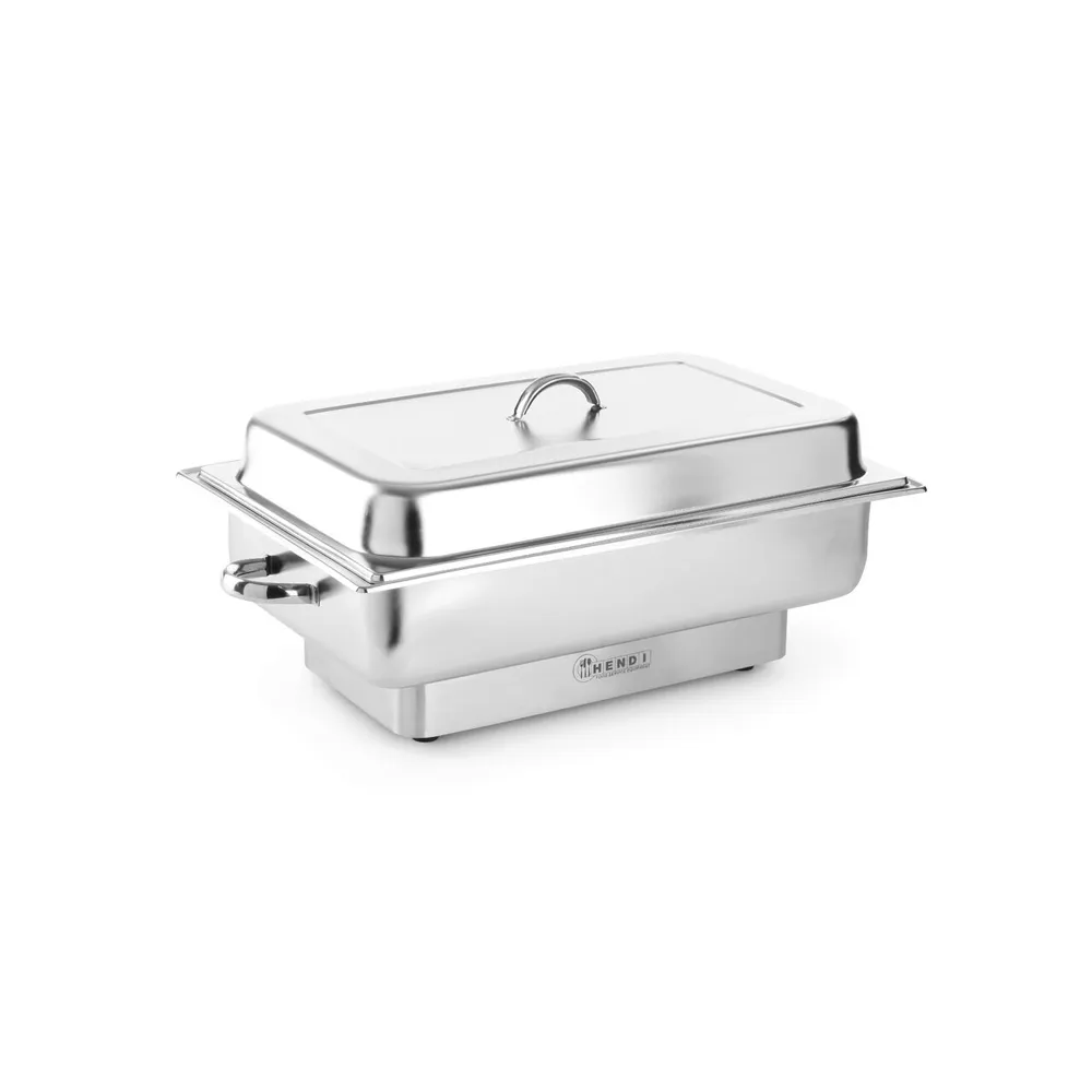 Chafing dish electric GN 1/1, 9 litri, inox, 1000W, 615x355x280mm [1]