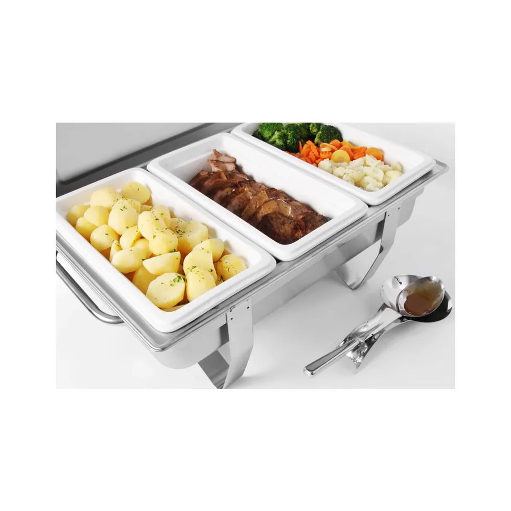 Chafing dish GN 1/1, economic, inox, 9 litri, 62x35x31 cm [1]