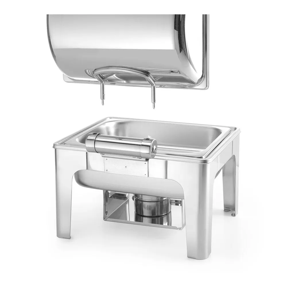 Chafing dish GN 1/2, inox lucios, capac cu sistem de blocare [2]
