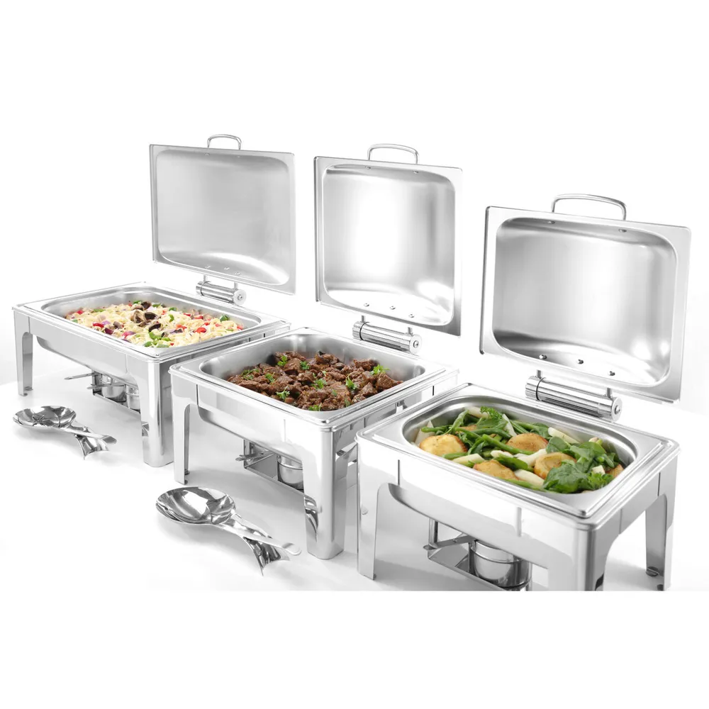 Chafing dish GN 1/2, inox satinat, pentru bufet si catering [1]