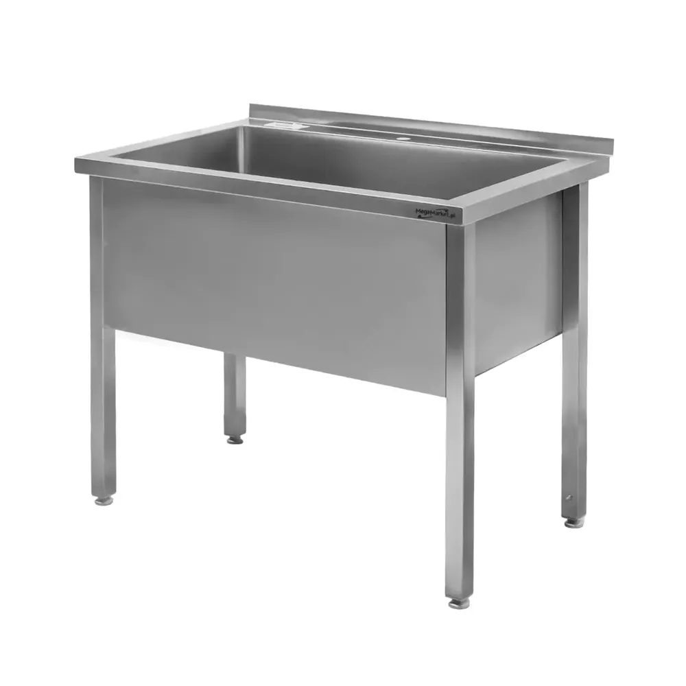 Mobilier inox - Chiuveta bucatarie cuva mare, inox, 120x60x85cm, o singura cuva