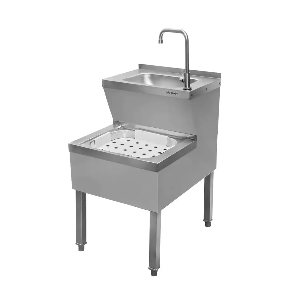 Spalator maini - Chiuveta inox pentru mop 50x61x84cm