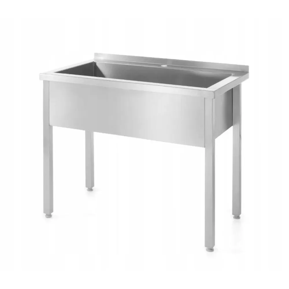 Spalatoare inox cu 1 cuva - Chiuveta sudata inox AISI 304, 80x70x85 cm