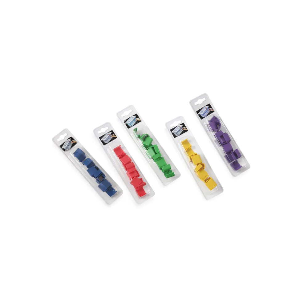 Accesorii spalare vesela si igiena - Cleme capace containere HACCP, verzi, set 12 bucati