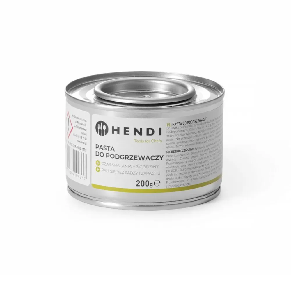 Autoservire - Combustibil chafing dish, 200 g, gel bio, timp ardere 3 ore