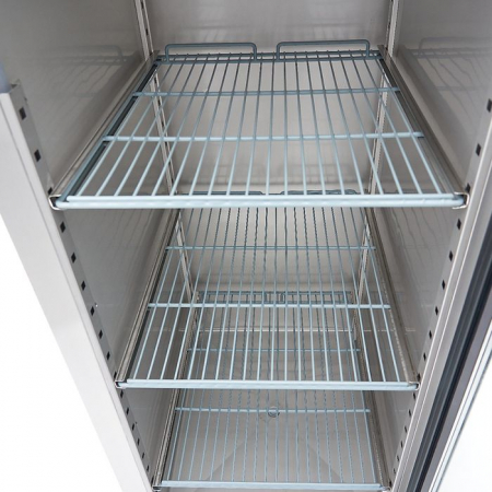 Congelator 700 litri inox cu usa sticla si 3 rafturi reglabile [3]
