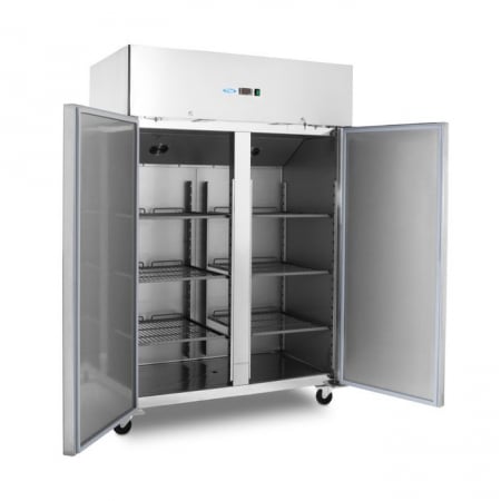 Congelator 800 litri inox cu 6 rafturi si sistem pe roti [6]