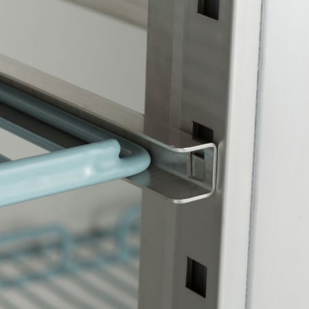 Congelator 800 litri inox cu 6 rafturi si sistem pe roti [1]
