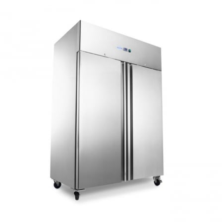 Dulapuri congelare profesionale - Congelator 800 litri inox cu 6 rafturi si sistem pe roti