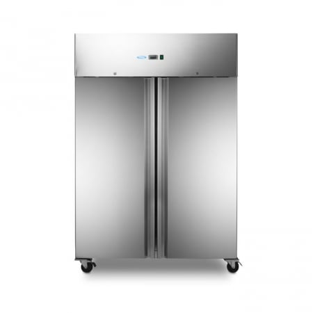 Congelator 800 litri inox cu 6 rafturi si sistem pe roti [8]