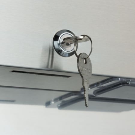 Congelator 800 litri inox cu 6 rafturi si sistem pe roti [5]